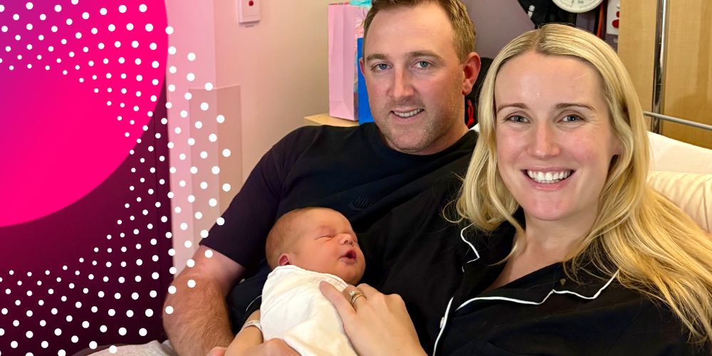 Teal has protected baby Artie from RSV. 