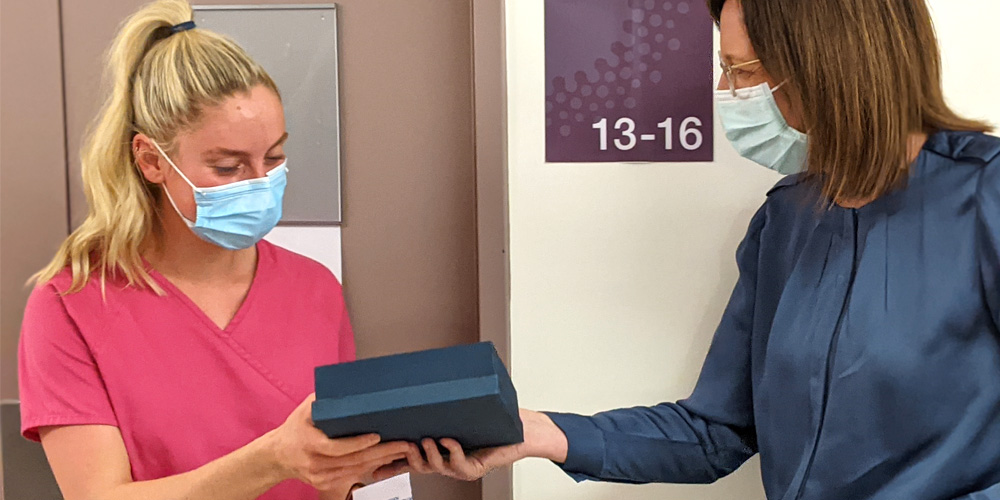 “I felt very humbled and privileged to receive this award. I love giving the best care I can to all families who are part of the NICU journey. Being part of first milestones and final discharges are some of my favourite times.” – Monique Shaw-Roberts, recipient of the Dr Laurence J Murton Memorial Prize