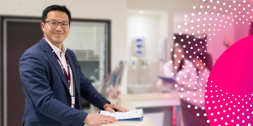 Dr Stephen Lee is the Clinical Lead for the Women’s Acute Gynaecology Unit.