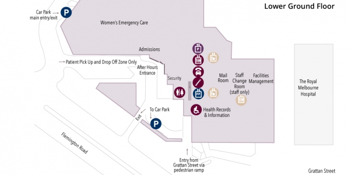 lower ground floor map